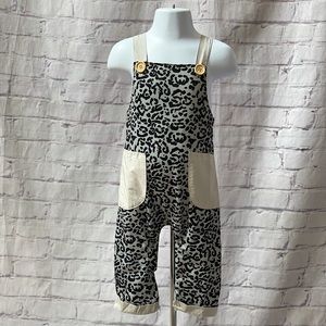 Baby Leopard Halter Romper